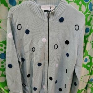Vintage Y2k Liz Claiborne LizWear Cardigan M